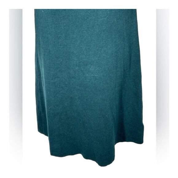 Adrienne Vittadini Two-Tone Green & Grey Sweater Dress Size Small Long Sleeve - Picture 4 of 10